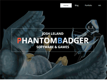 Tablet Screenshot of phantombadger.com